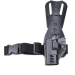 Black Grips Sarsılmaz Sar9 & Sar9 Mete Taktik Polimer Alçak Taşıma Tabanca Kılıfı Sol El Siyah